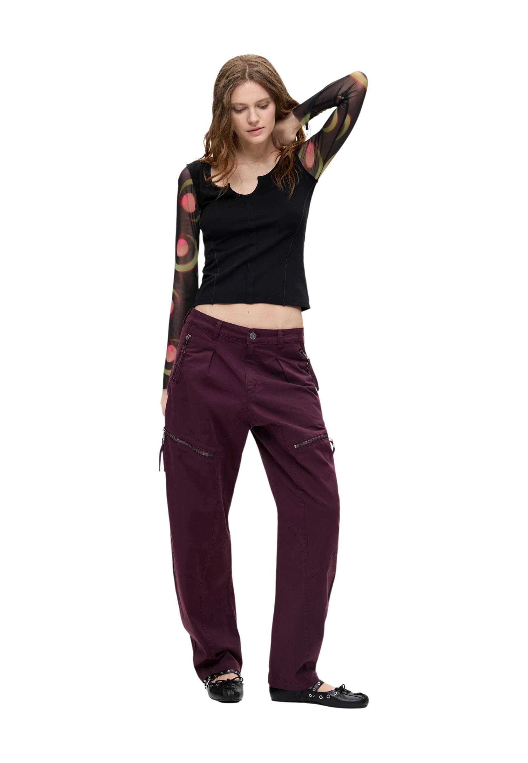 Desigual Pantaloni Donna
