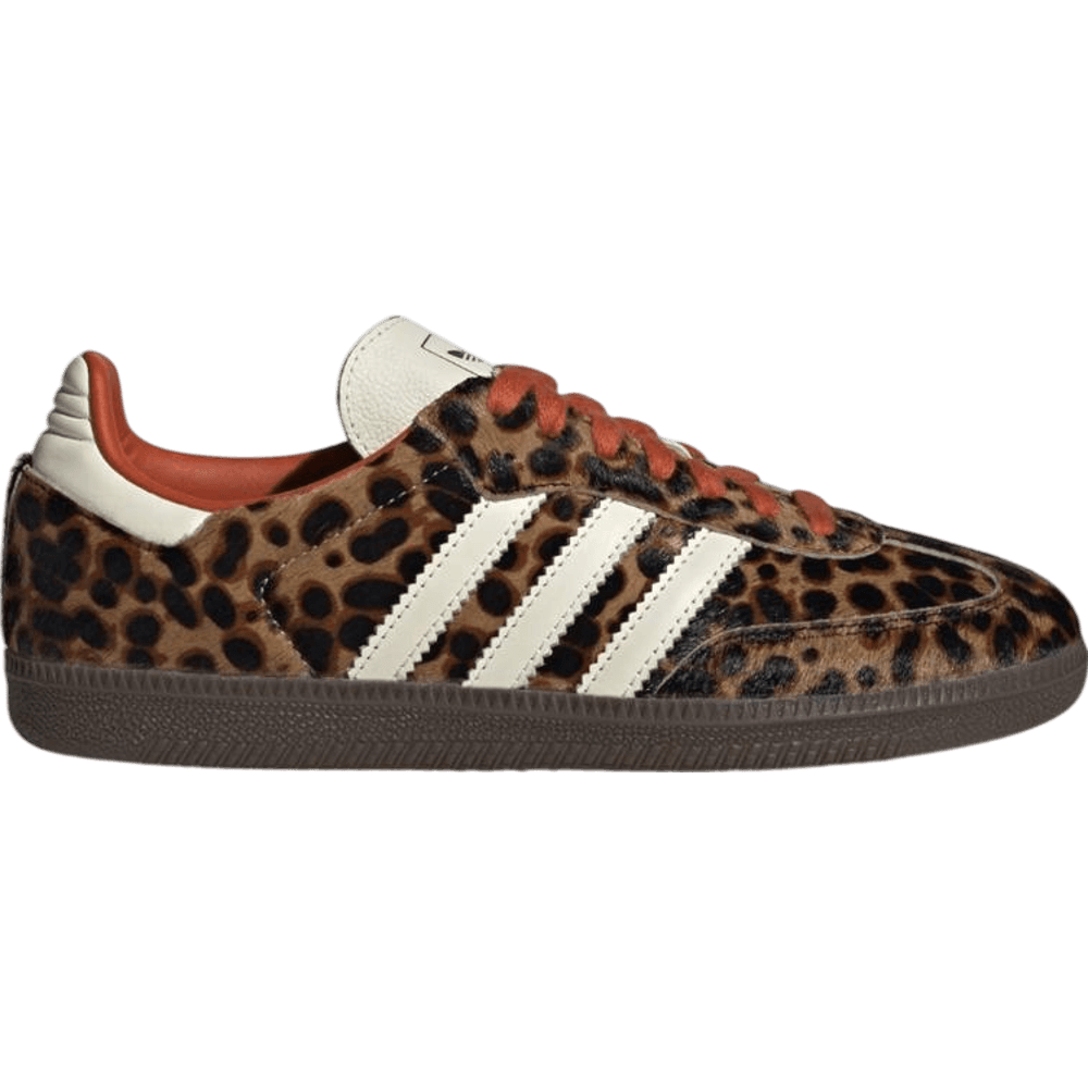 adidas Samba OG Preloved Red Leopard Women's