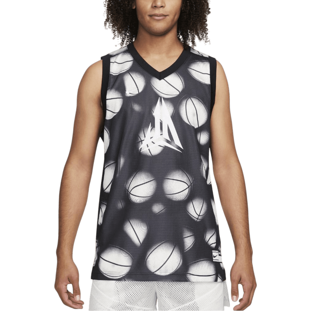 NIKE Ja DNA Jersey "Black White"