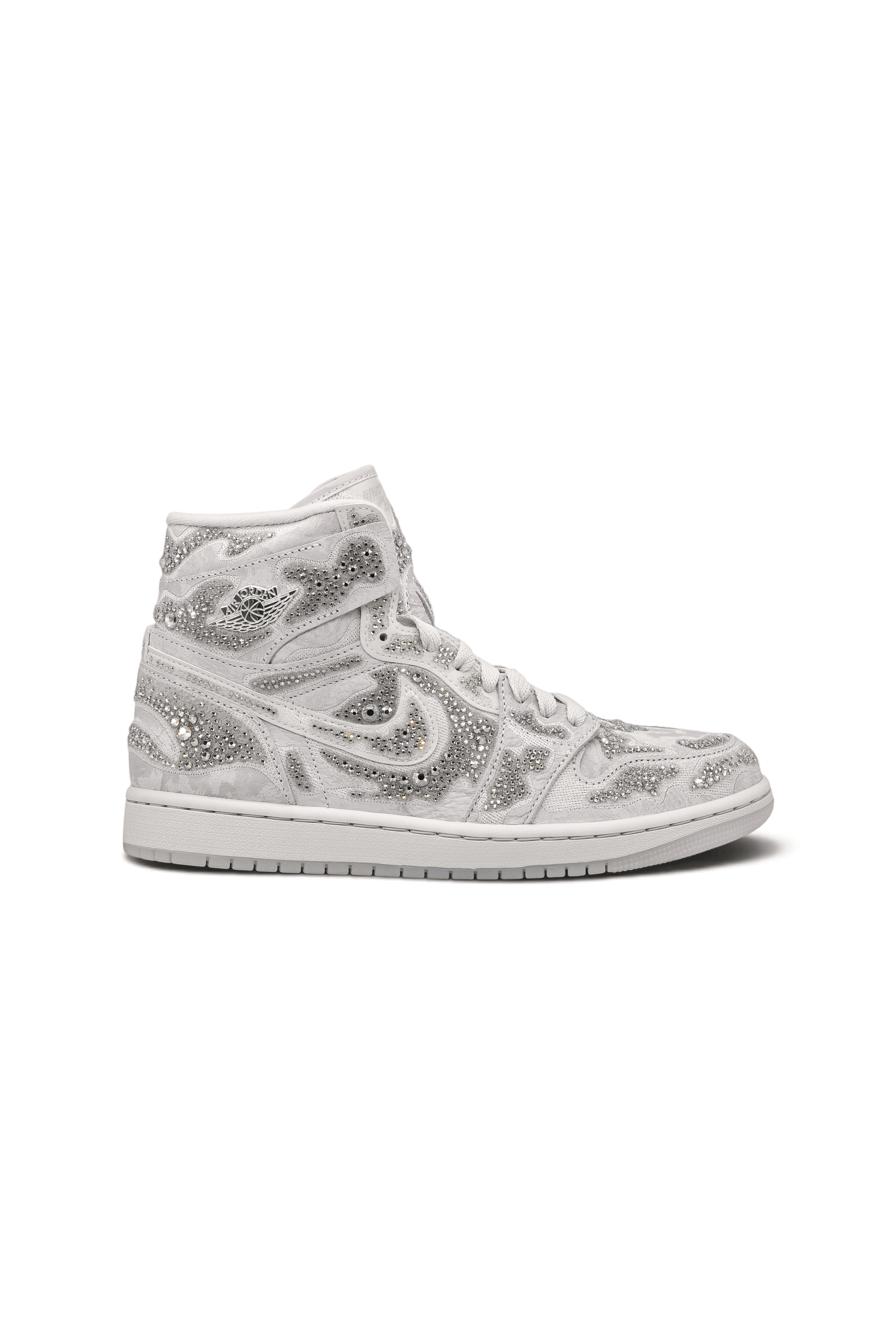 Jordan 1 Retro High OG Swarovski Vast Grey (Women's)