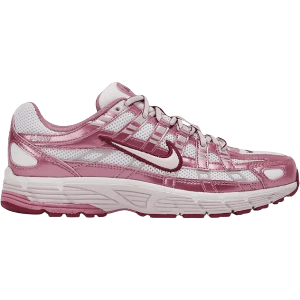 Nike P-6000 White Silt Red Peony (Women's)