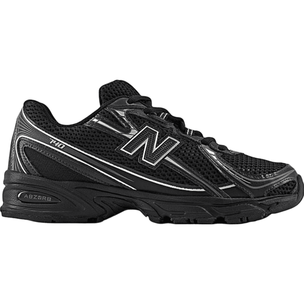 New Balance 740v2 Black Grey Silver Men's