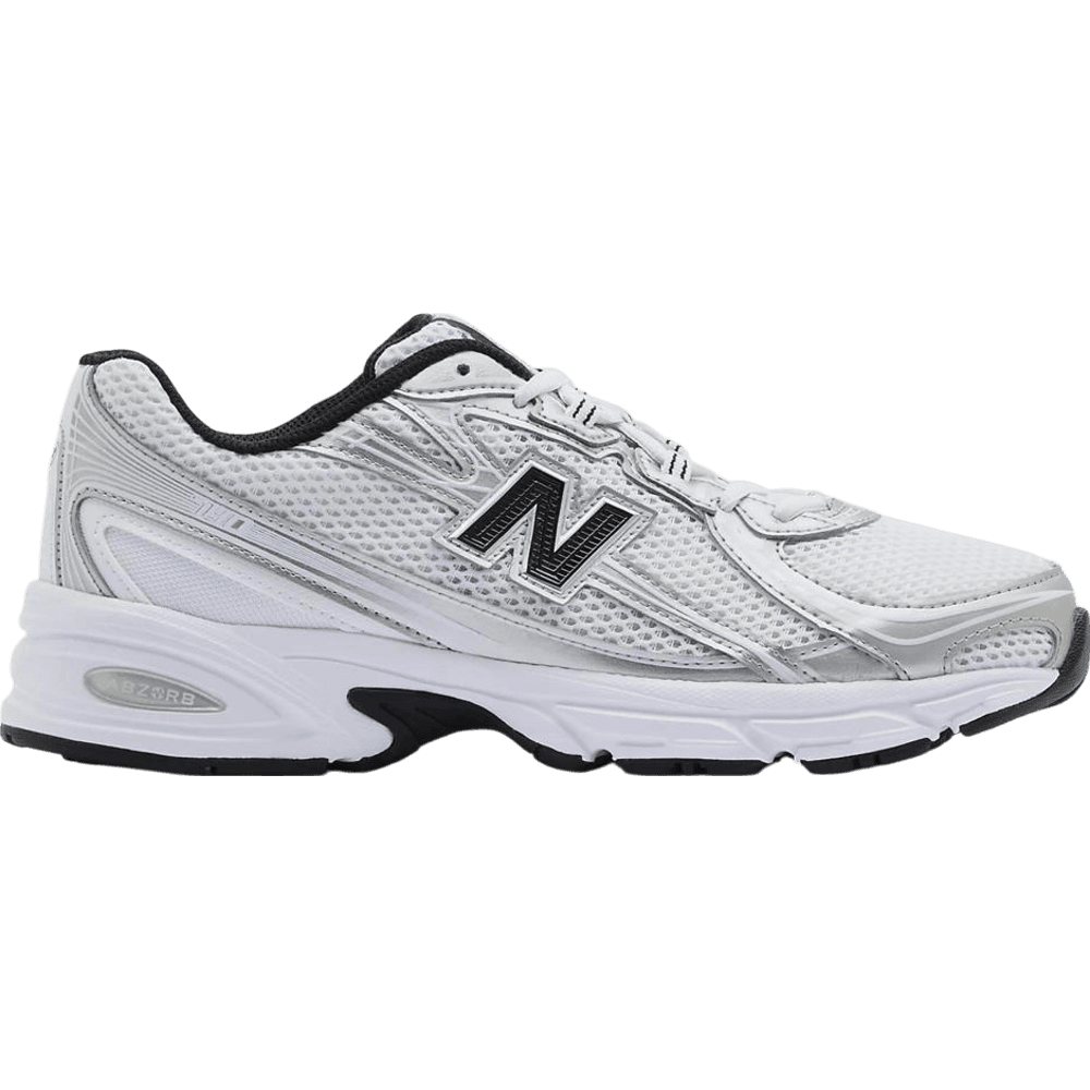 New Balance 740 White Silver Black