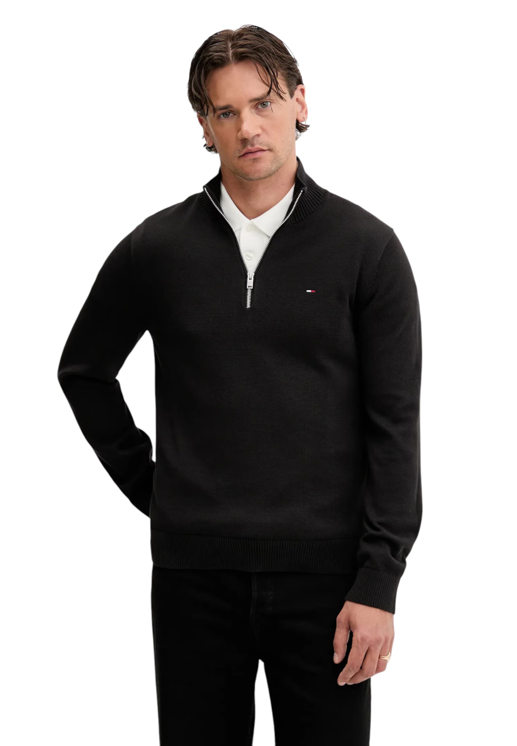 Tommy Hilfiger Jeans Slm Ess Light ¼ Zip