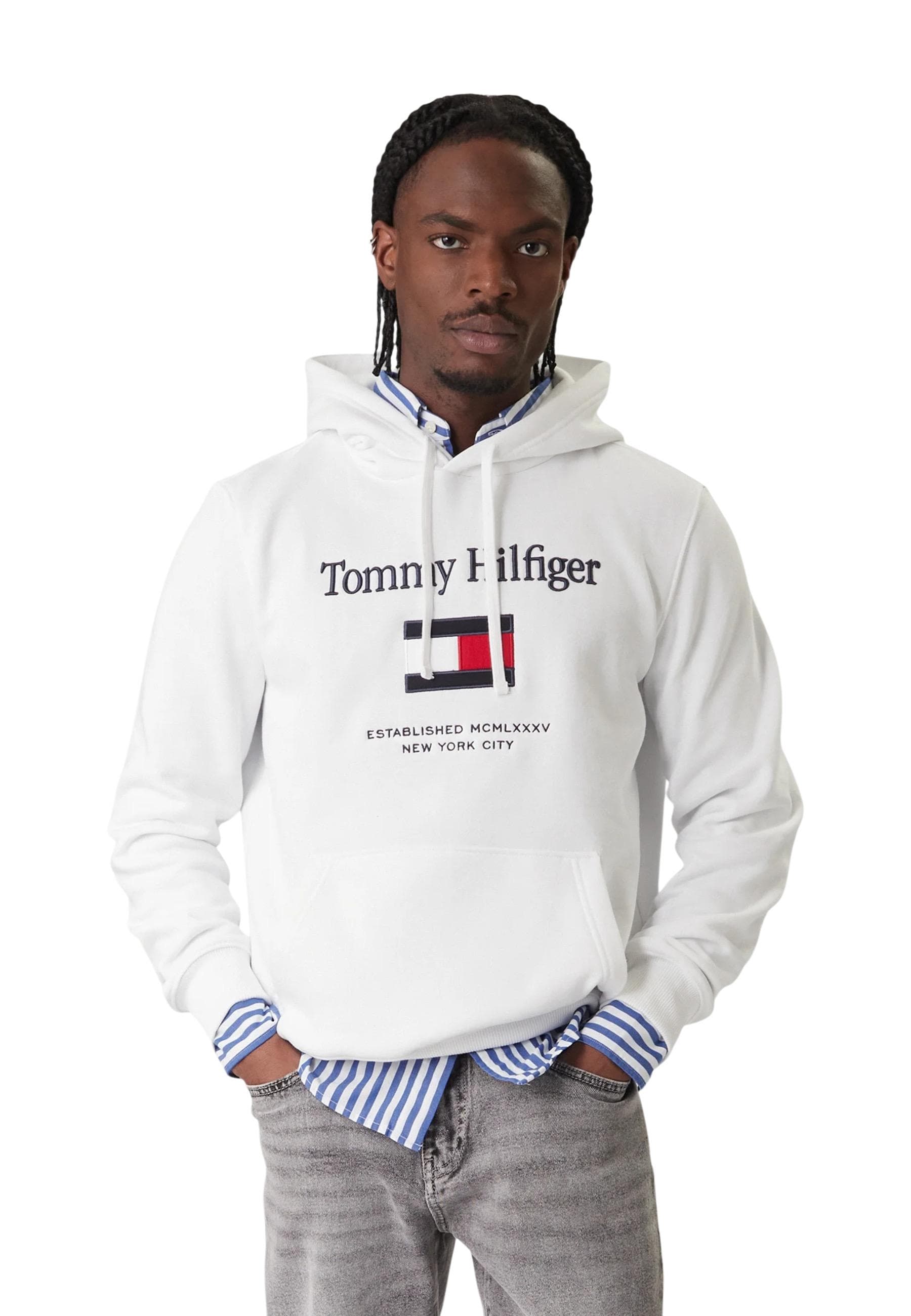 Tommy Hilfiger Logo Embroidery Flex Fleece