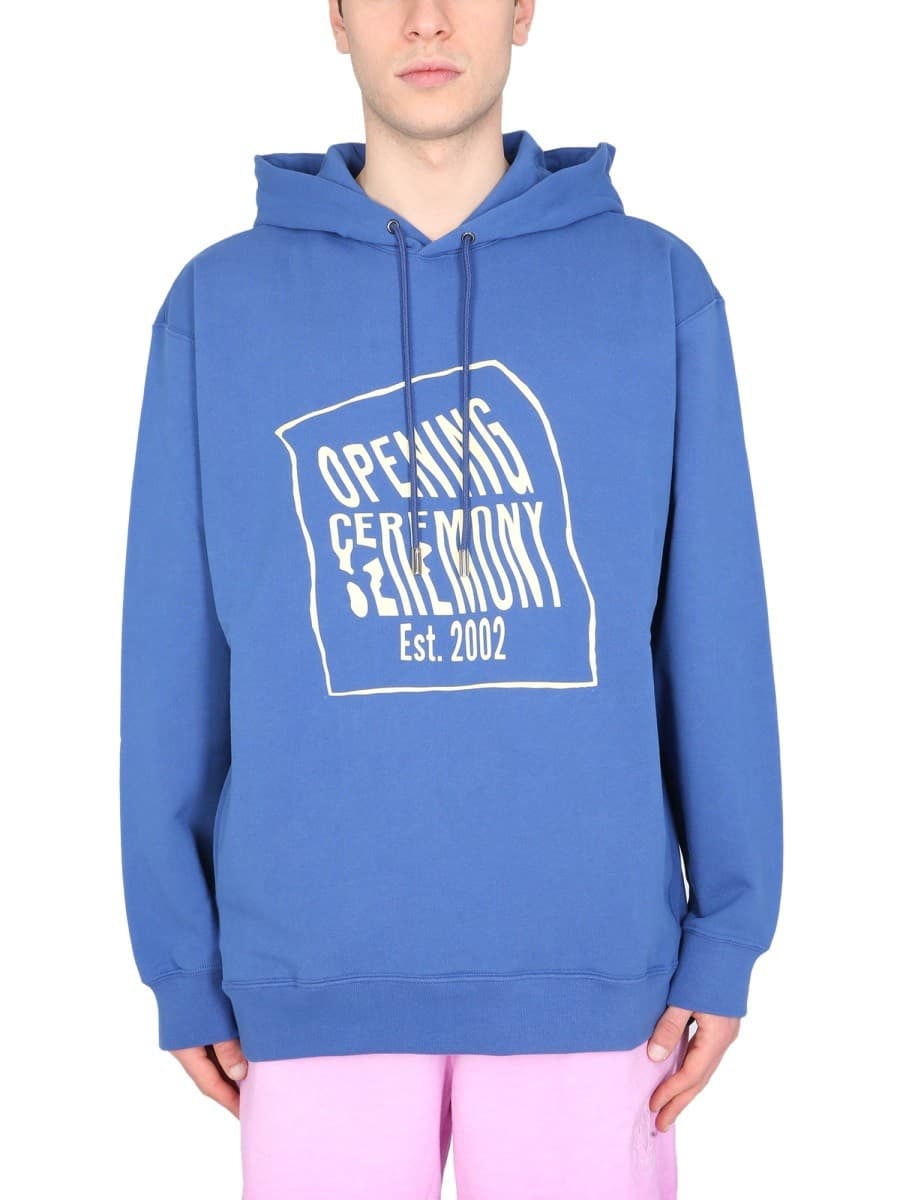 Opening Ceremony Sweatshirt with Logo Box