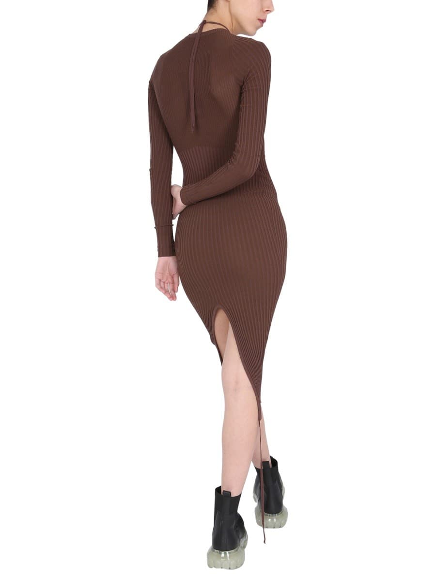 Andreadamo Dress with Cut Out Detail
