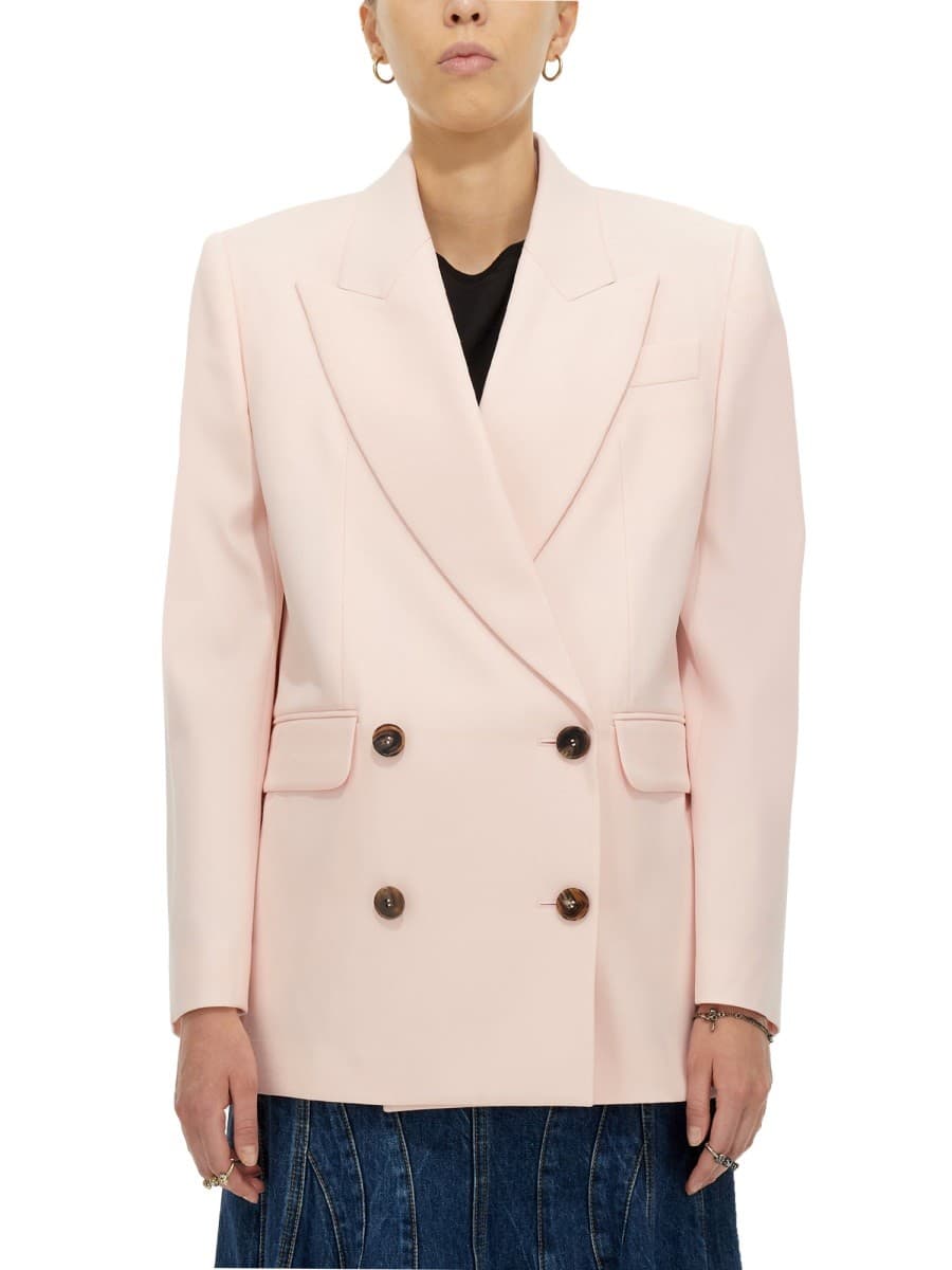 Alexander Mcqueen Double-Breasted Jacket
