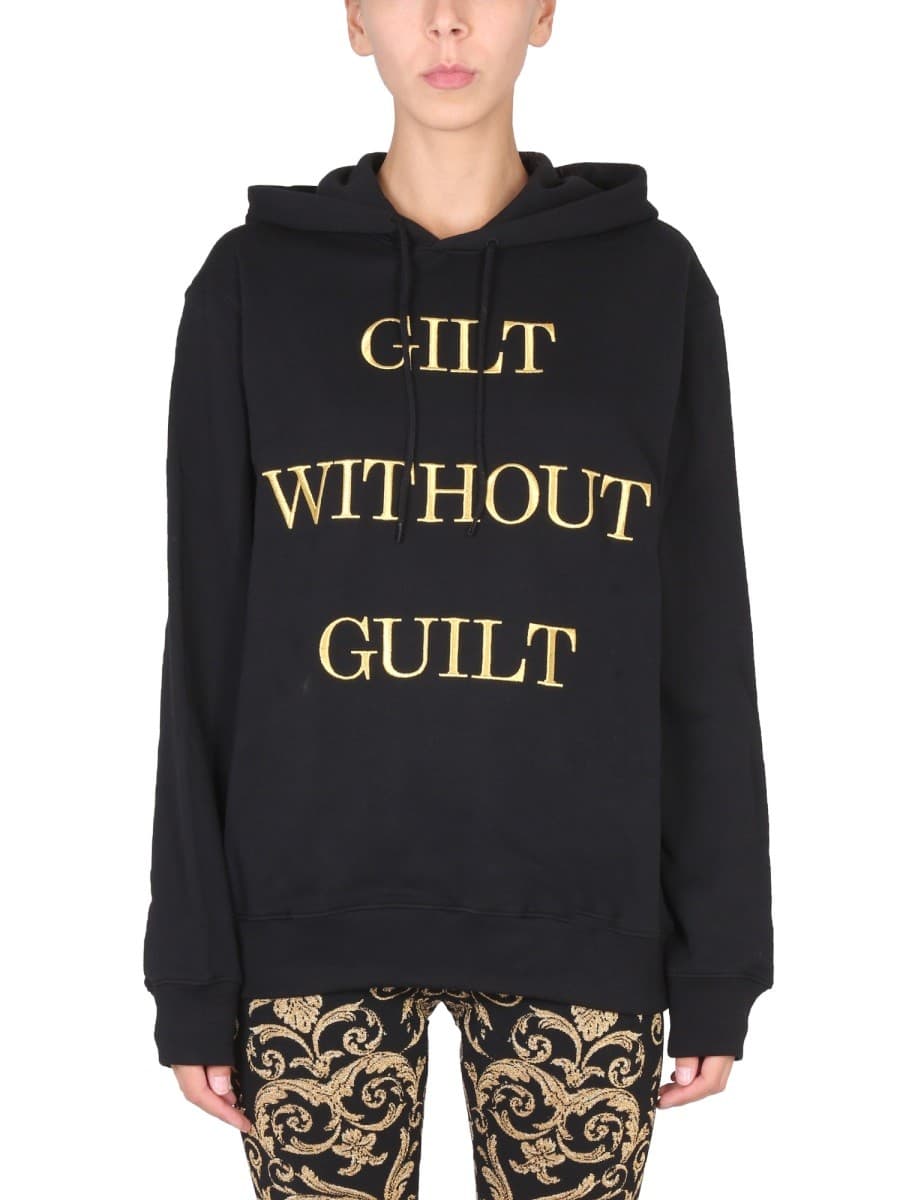 Moschino "gilt Without Guilt" Sweatshirt