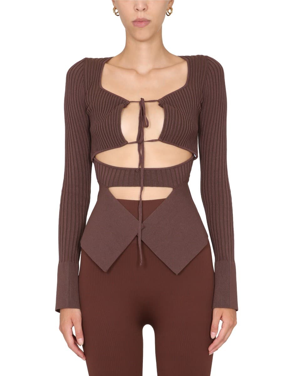 Andreadamo Ribbed Tops