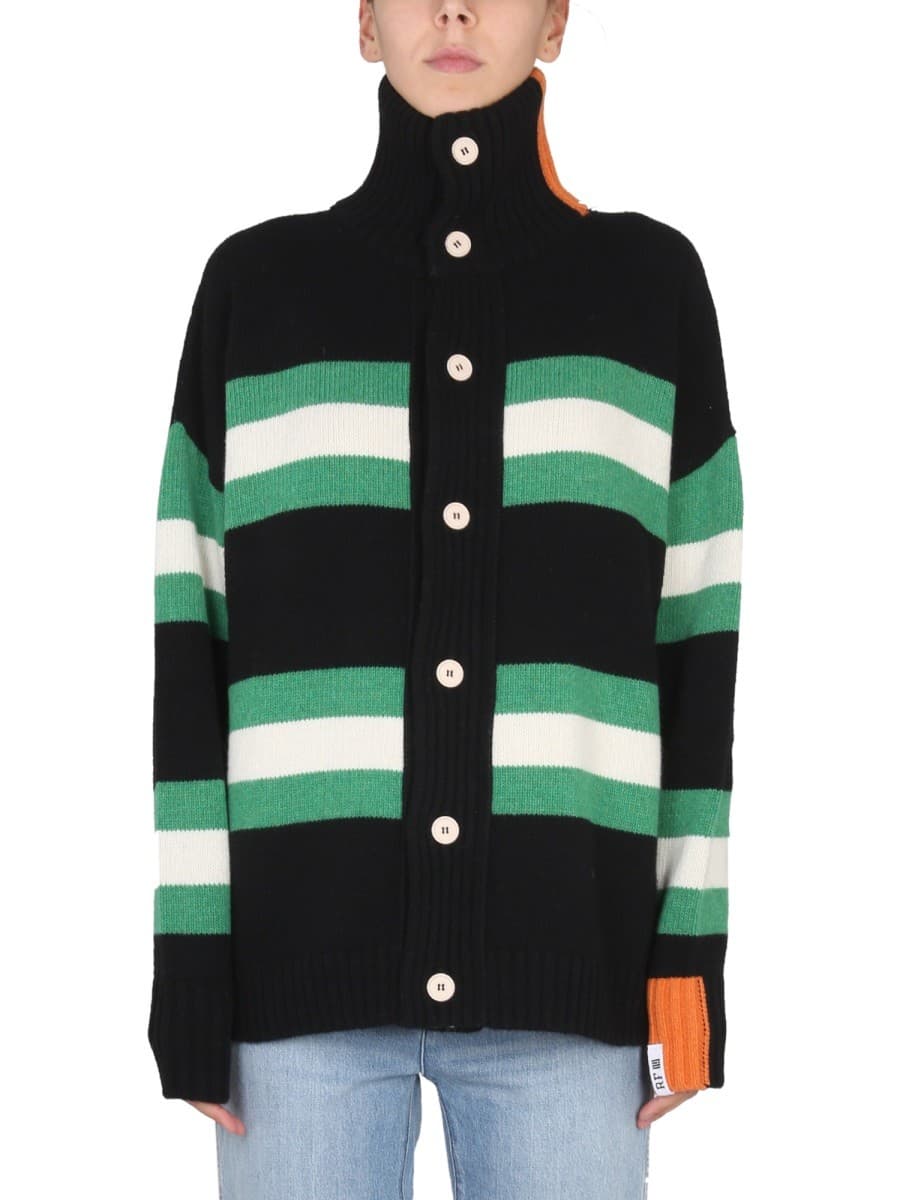 Right For Turtleneck Cardigan