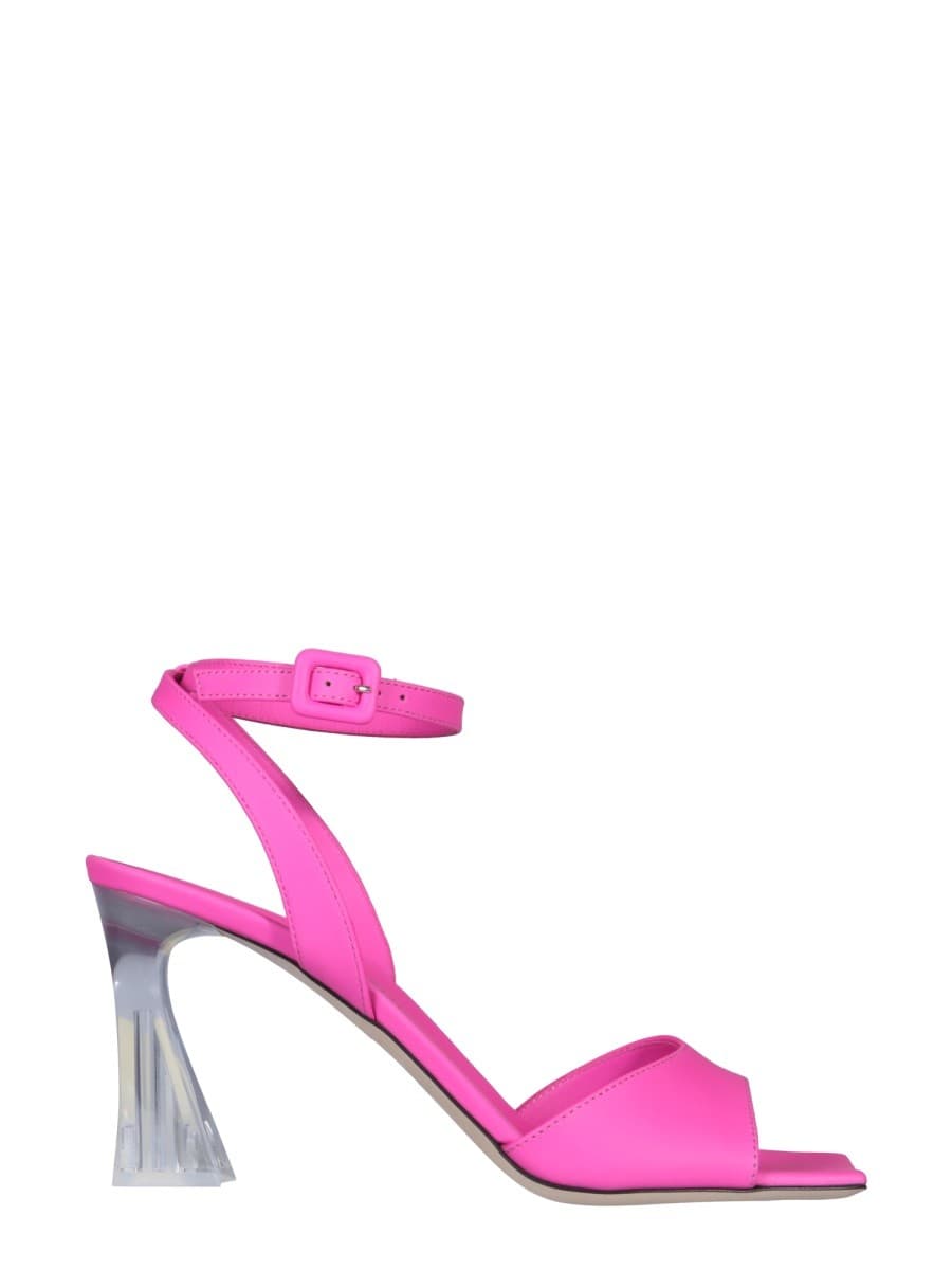 Giuseppe Zanotti Plexi Heel Sandals