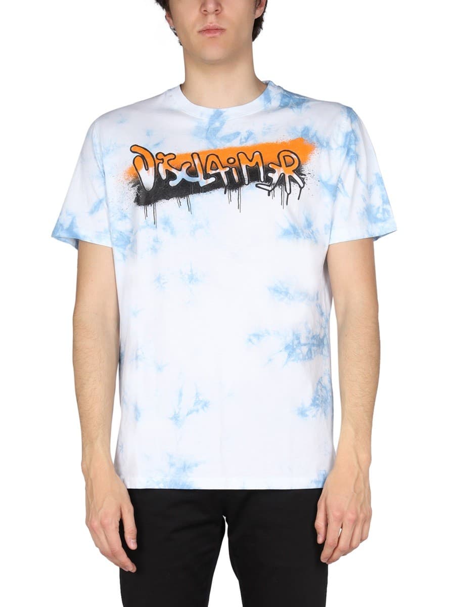 Disclaimer Logo Print T-Shirt
