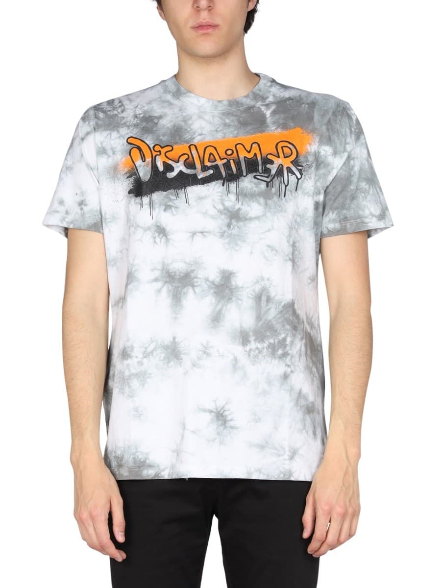 Disclaimer Logo Print T-Shirt