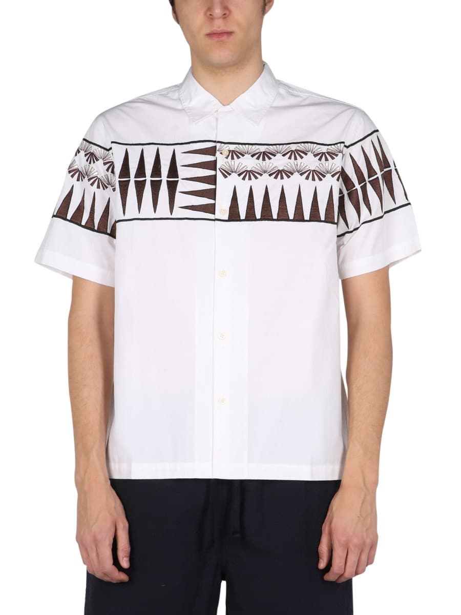 Universal Works Shirt with Embroidery