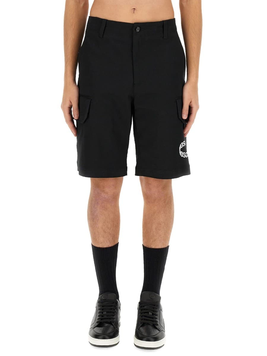 Moschino Bermuda with Logo