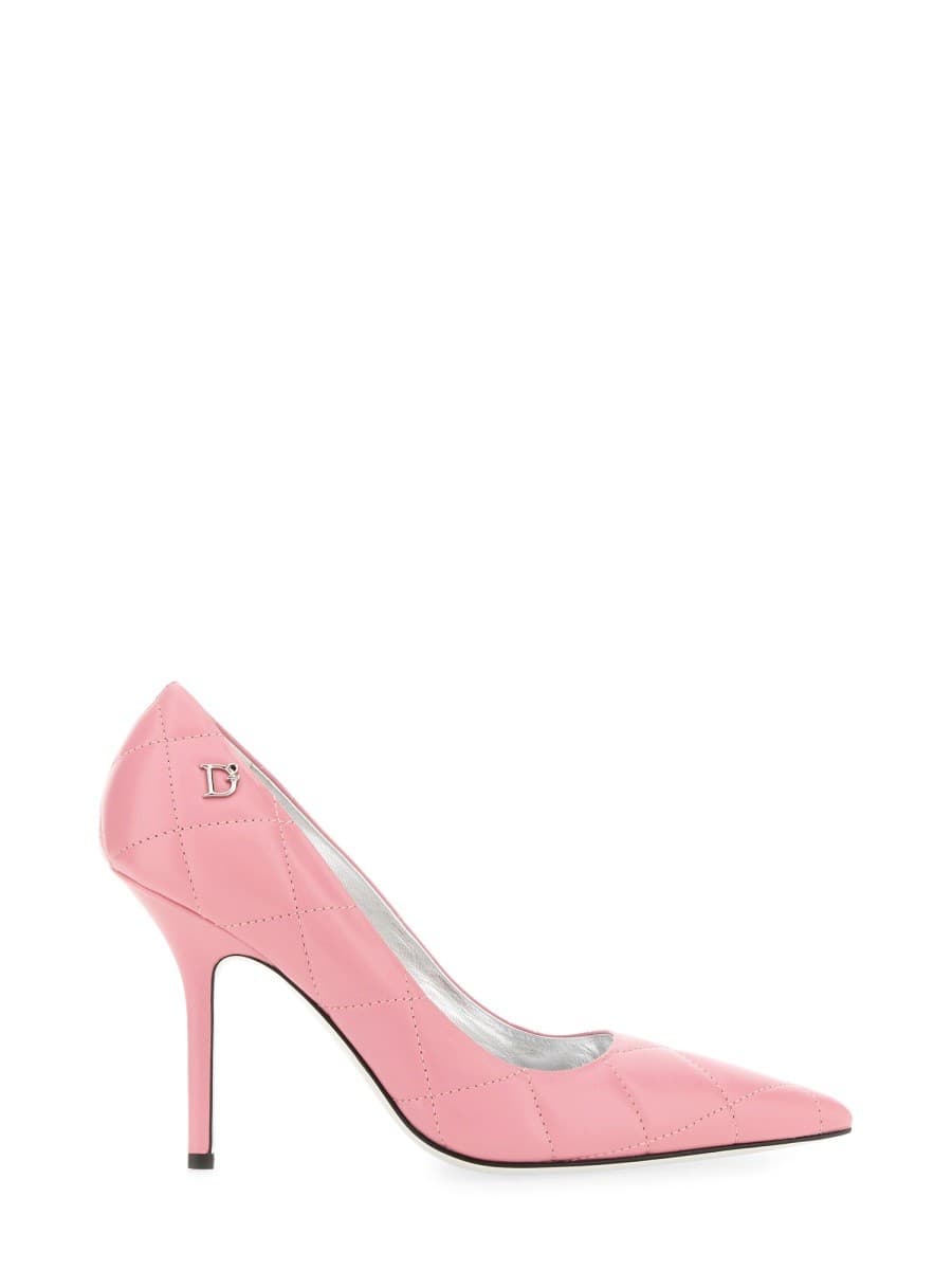 Dsquared2 Quilted Leather Pumps