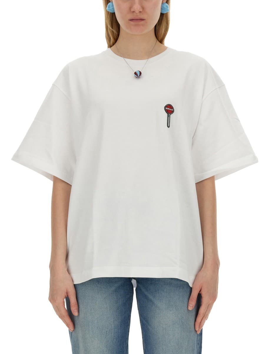 Fiorucci Lollipop Print T-Shirt