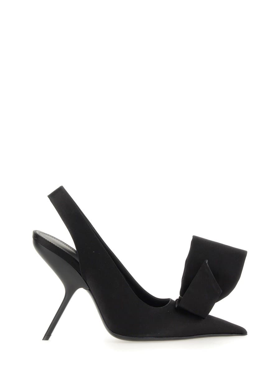 Ferragamo Sandal with Asymmetrical Bow