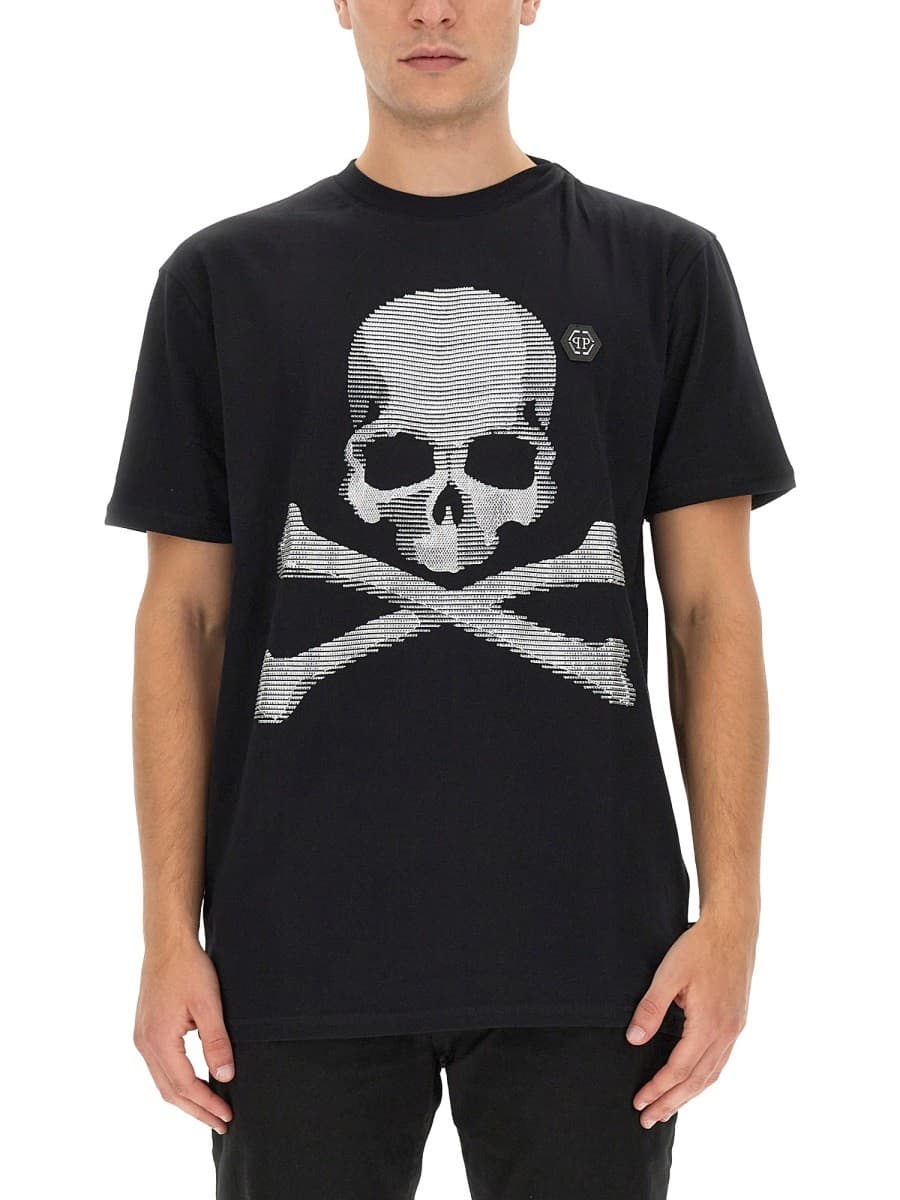 Philipp Plein T-Shirt with Rhinestones