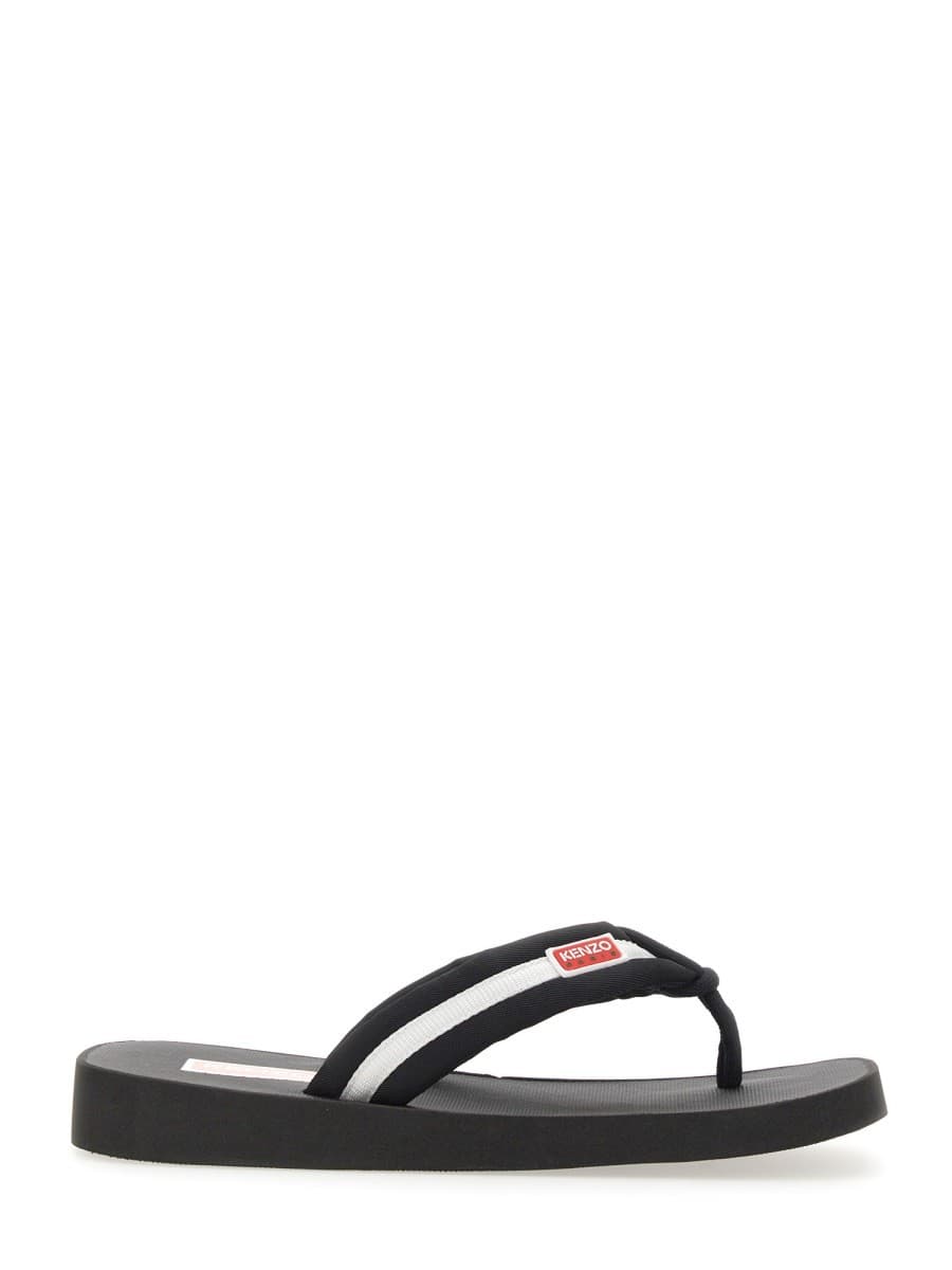 Kenzo Slide Sandal with Logo