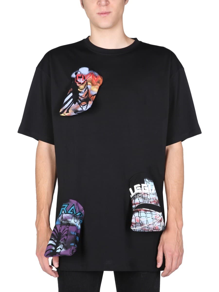 Raf Simons T-Shirt with Printed Details