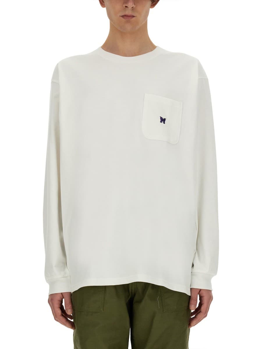 Needles T-Shirt with Logo