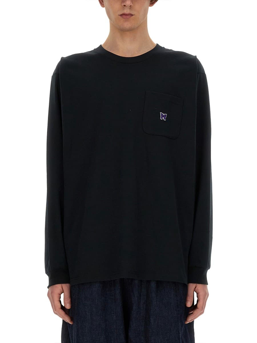 Needles T-Shirt with Logo