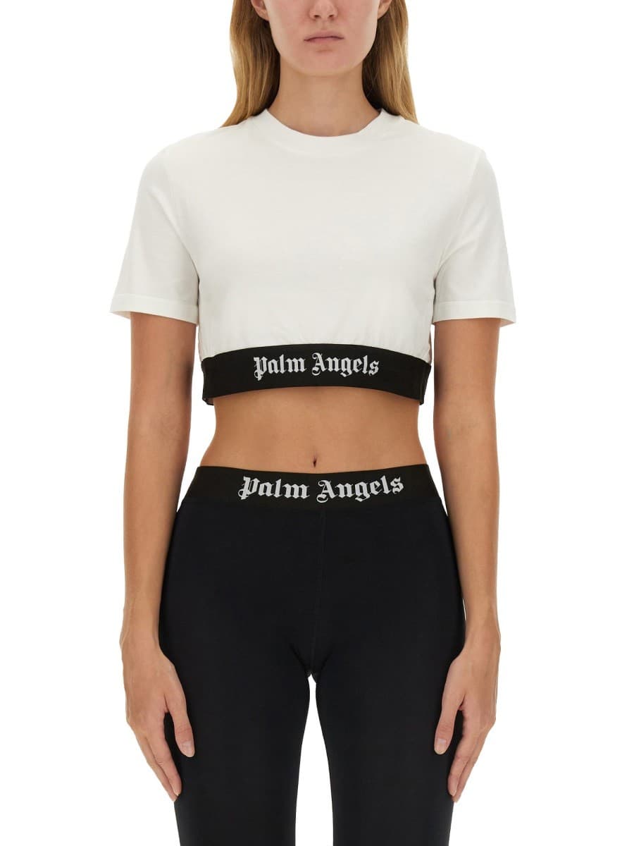 Palm Angels T-Shirt with Logo