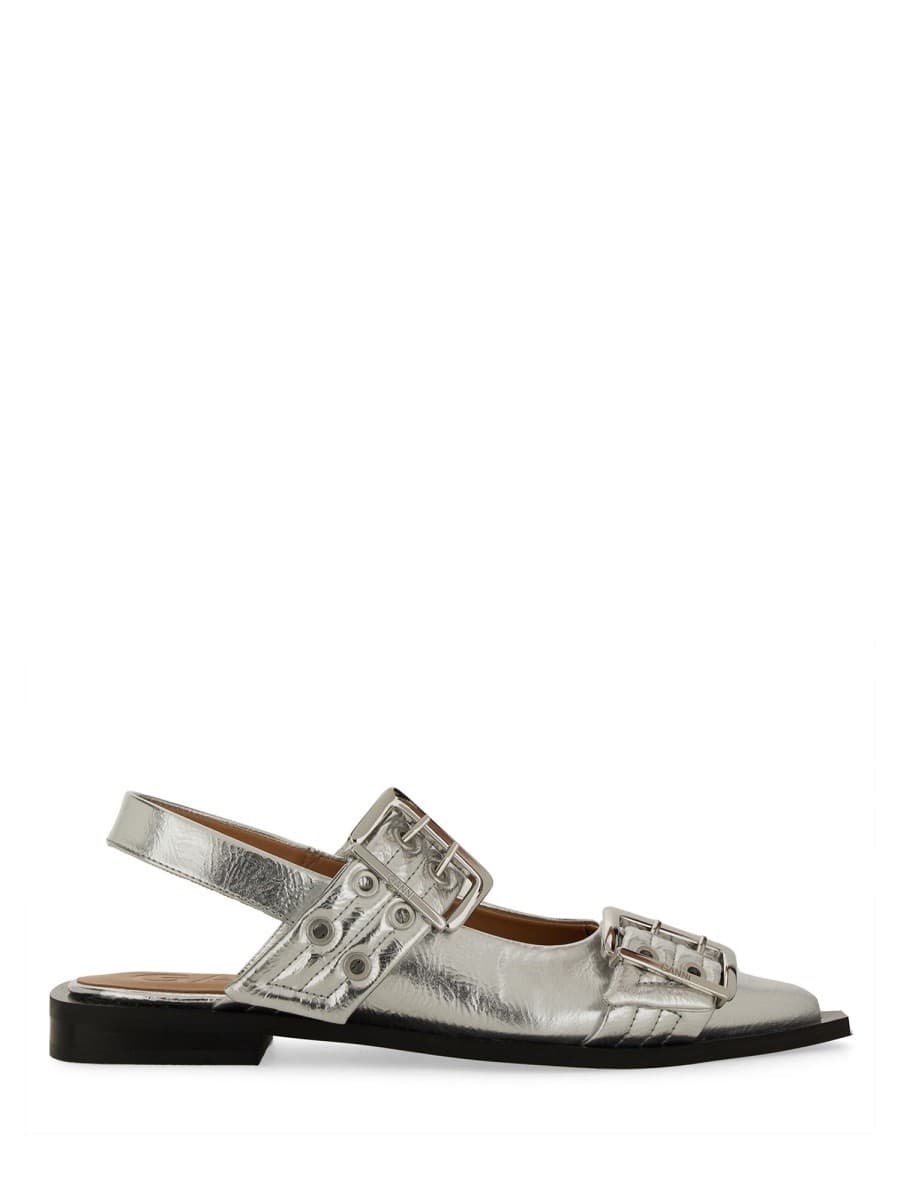 Ganni Ballerina with Buckle