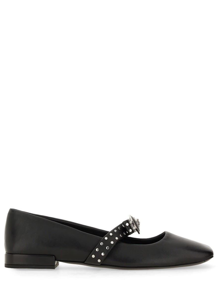 Versace Ballerina "gianni" Ribbon with Studs