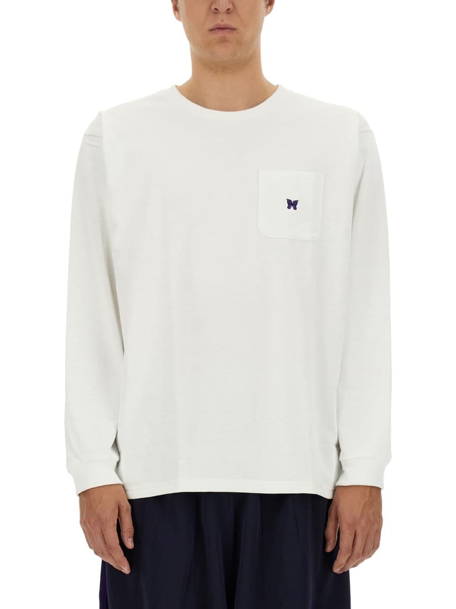 Needles T-Shirt with Logo