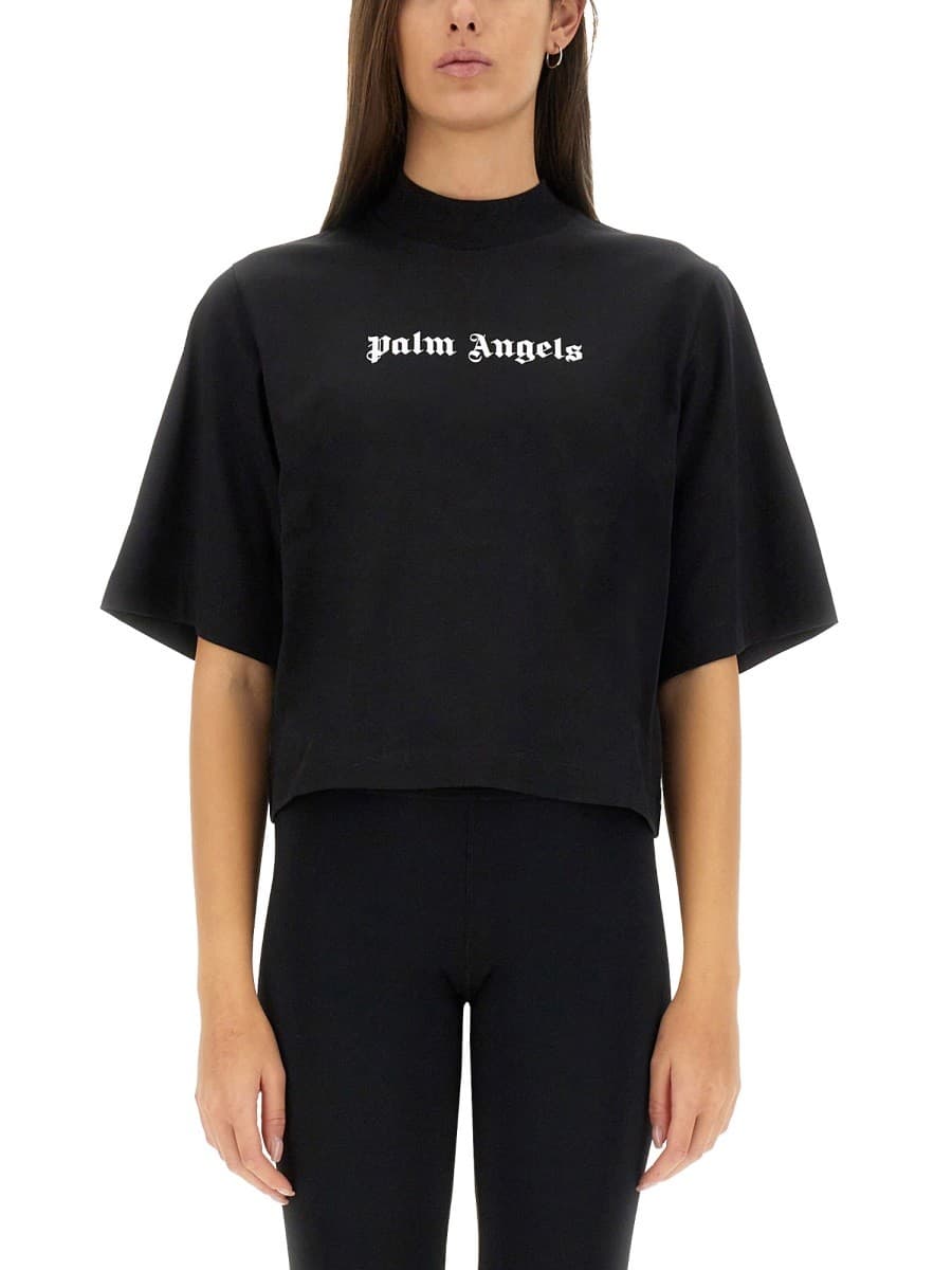Palm Angels T-Shirt with Logo