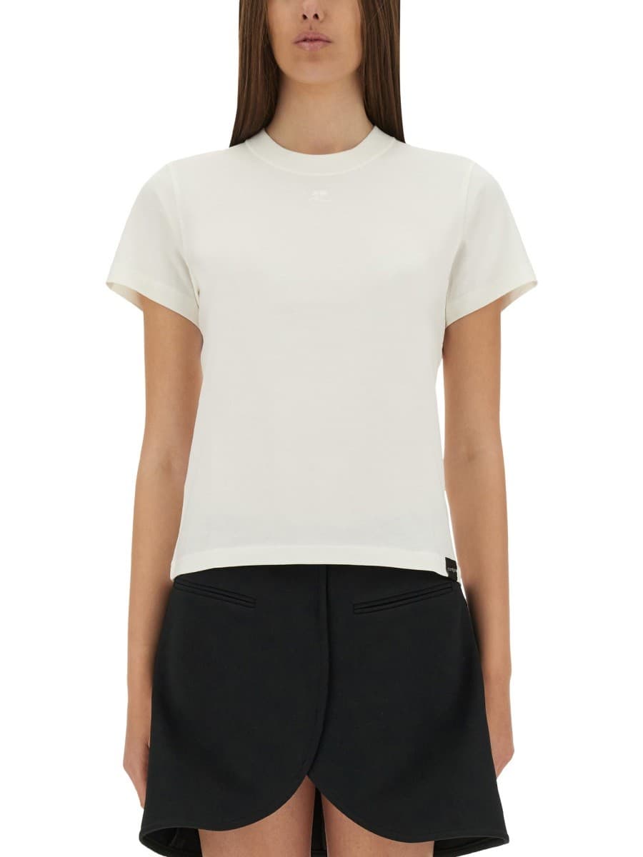 Courreges Cotton T-Shirt