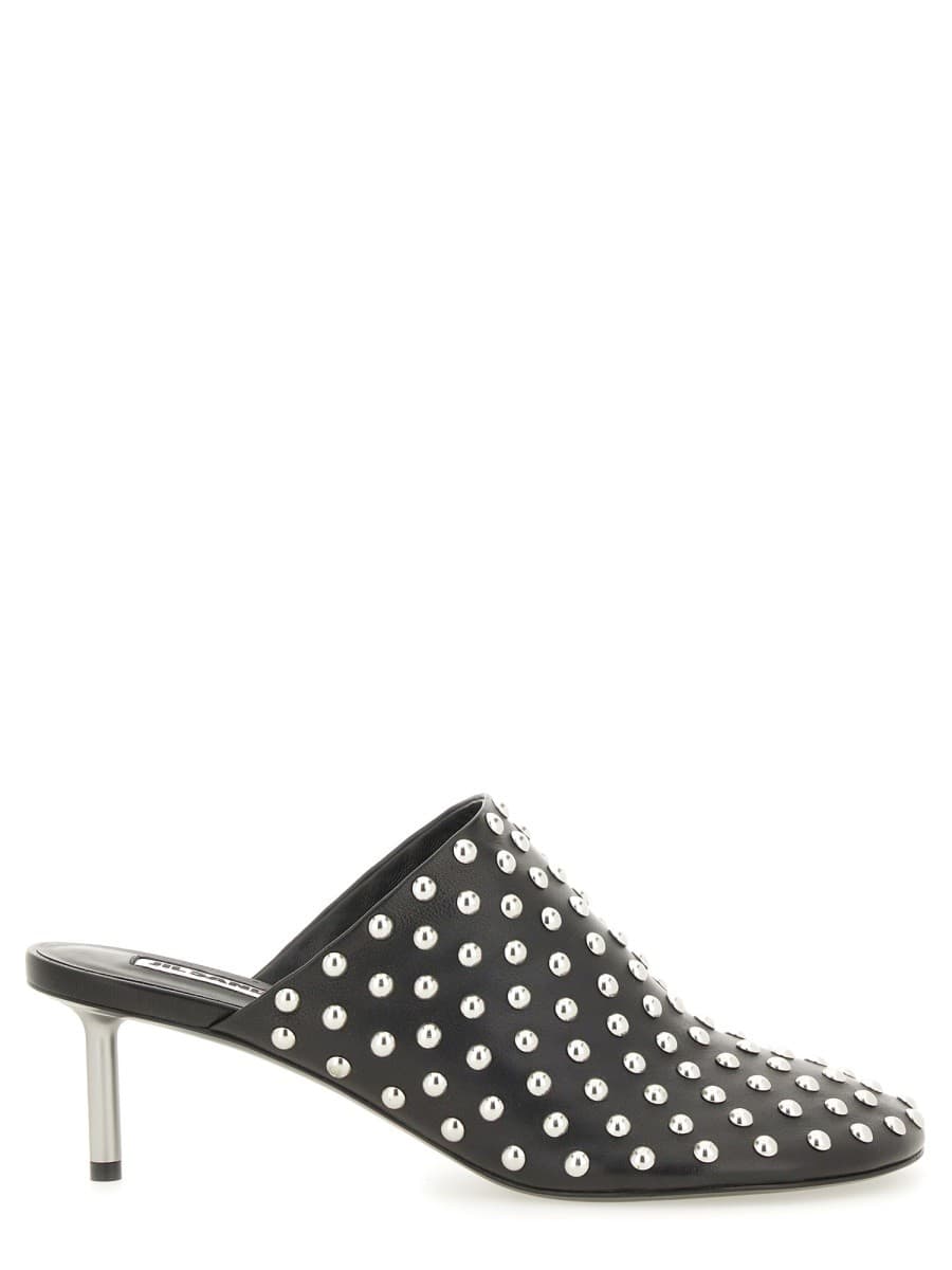 Jil Sander Nappa Leather Mules with Studs