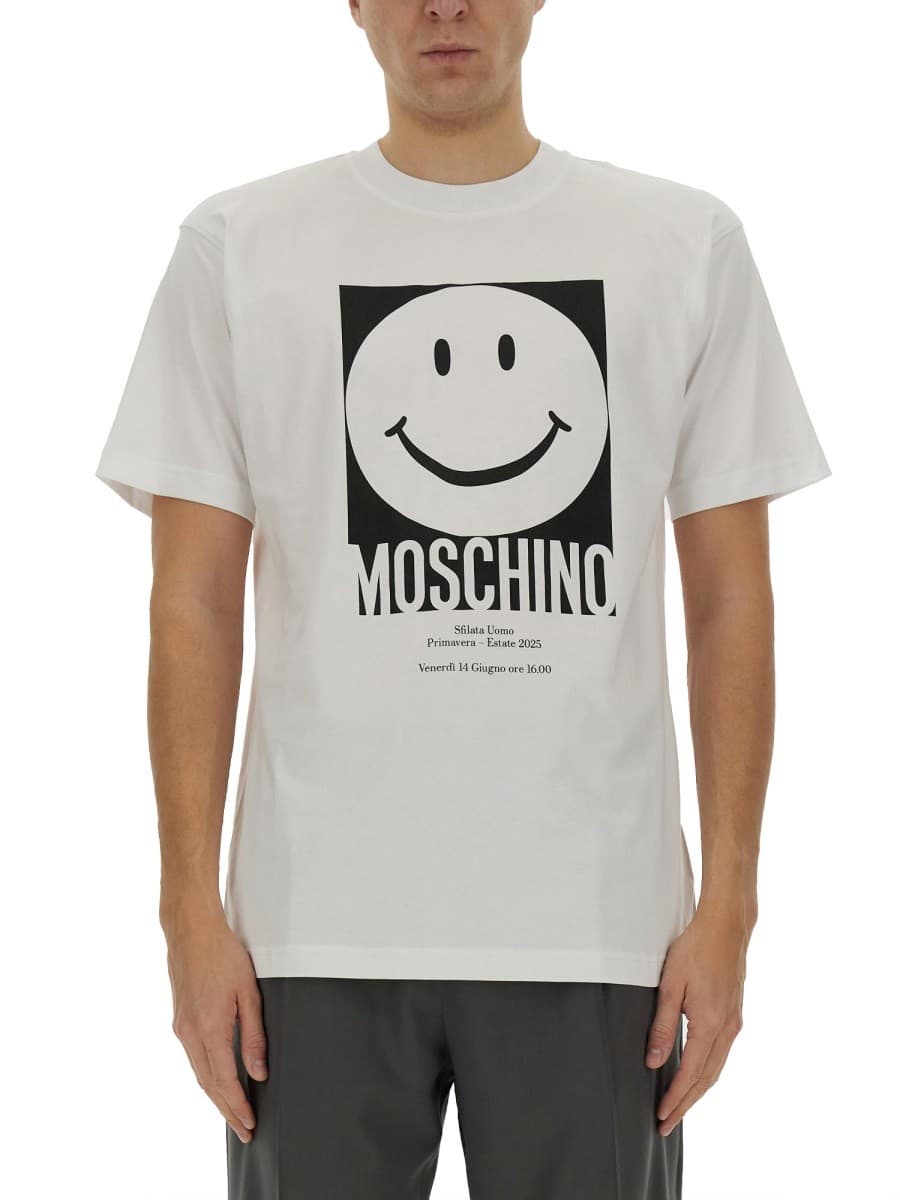 Moschino Logo Print T-Shirt
