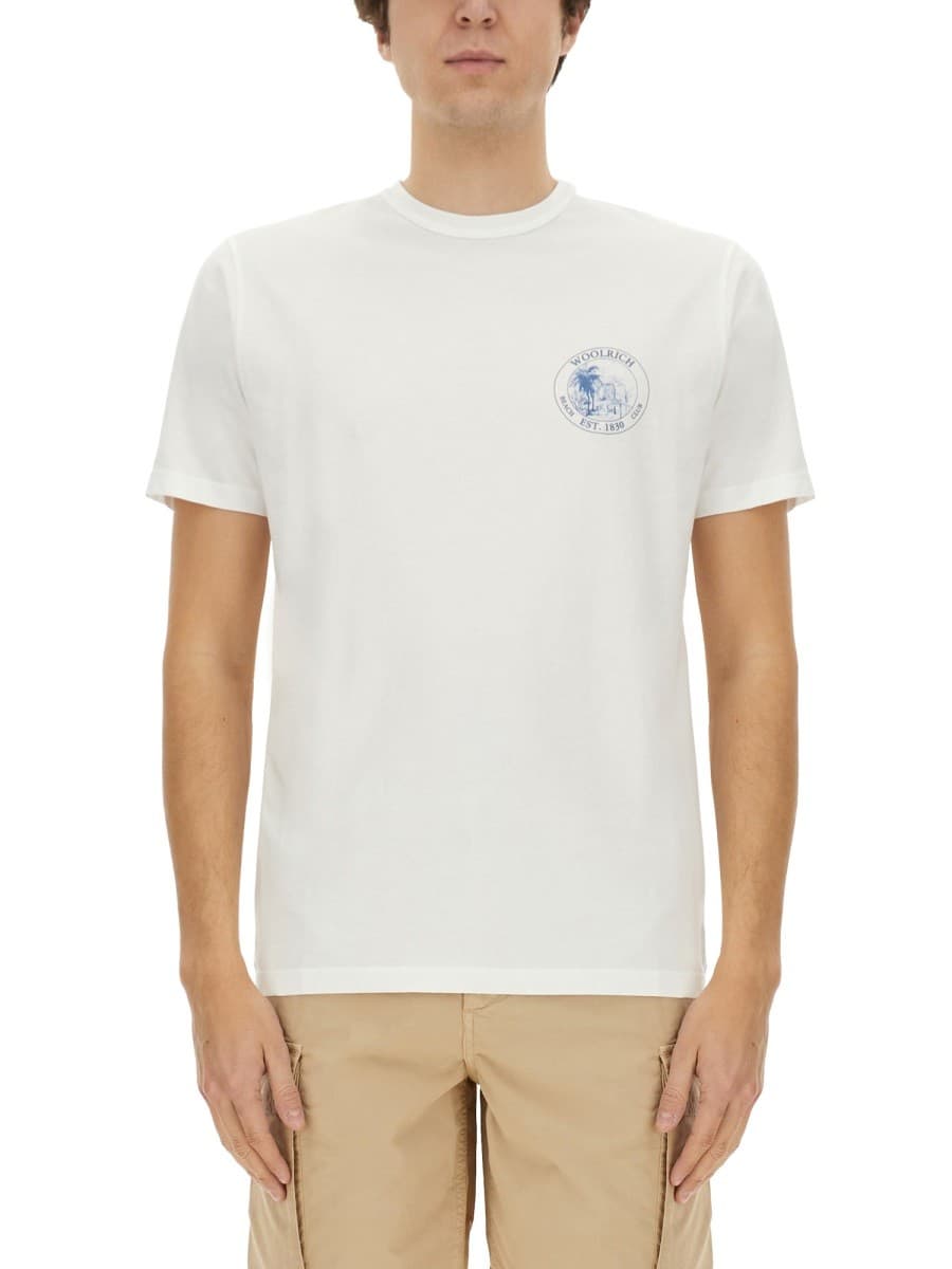 Woolrich T-Shirt with Print