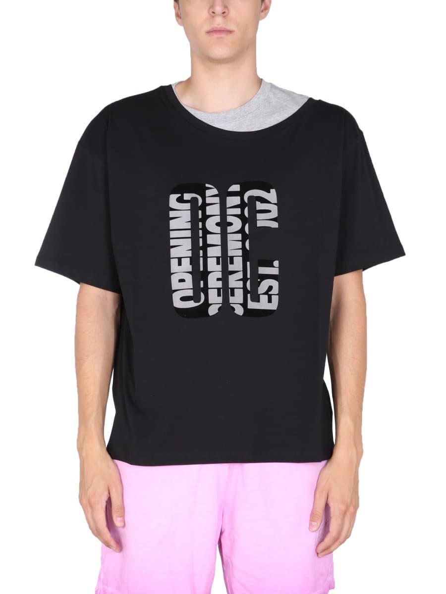 Opening Ceremony "double Collar" T-Shirt