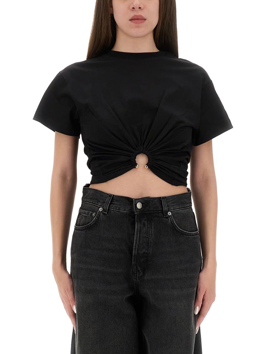 Rabanne T-Shirt Cropped