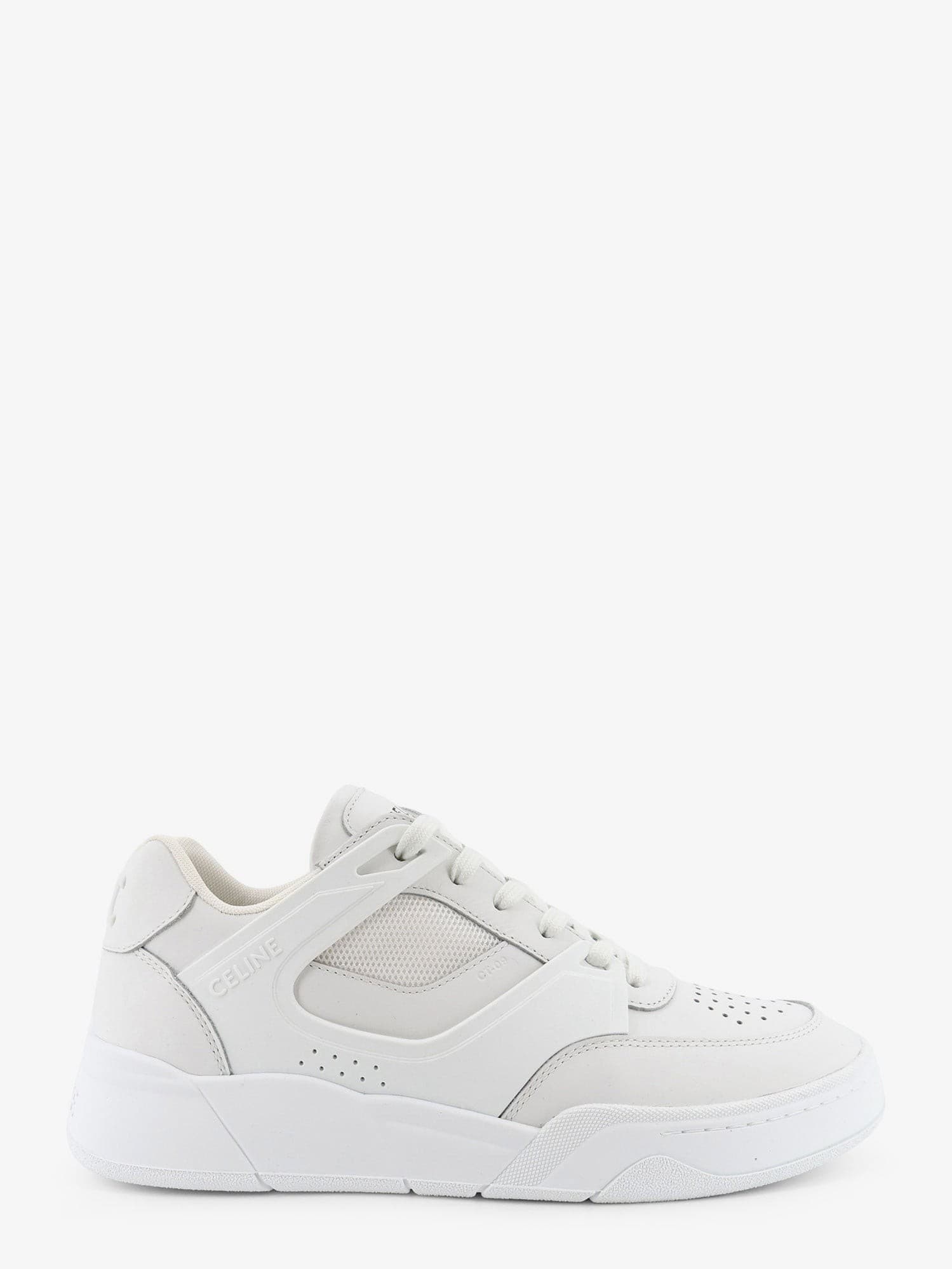 Celine CT-09 leather sneakers with mesh inserts