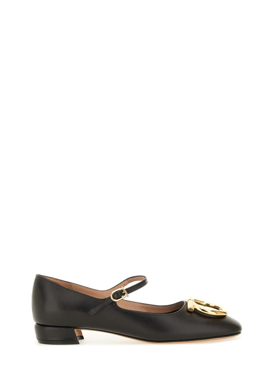 Ferragamo "mary Jane Maxi Gancini" Shoe