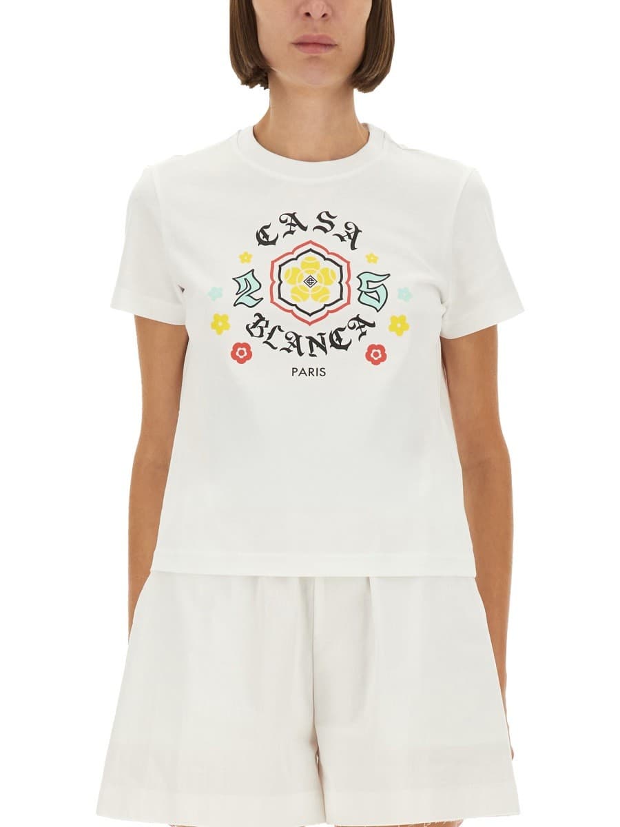 Casablanca T-Shirt "emblem"