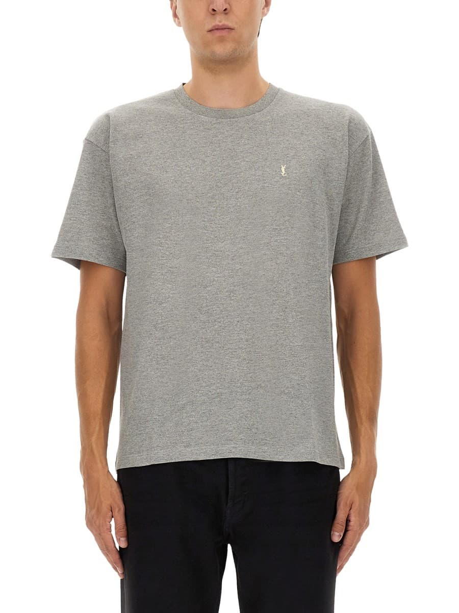 Saint Laurent "cassandras" Tshirt with Logo