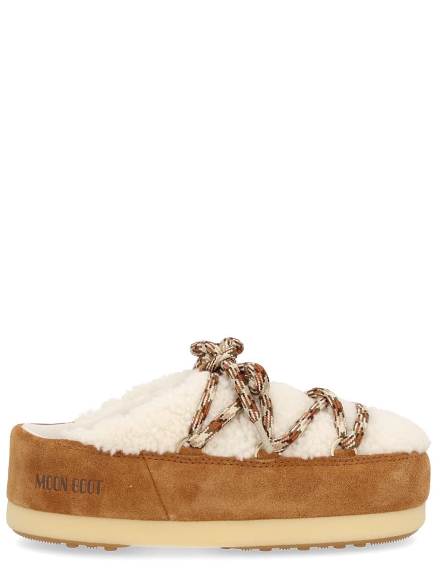 Moon Boot Shearling "evx" Mules