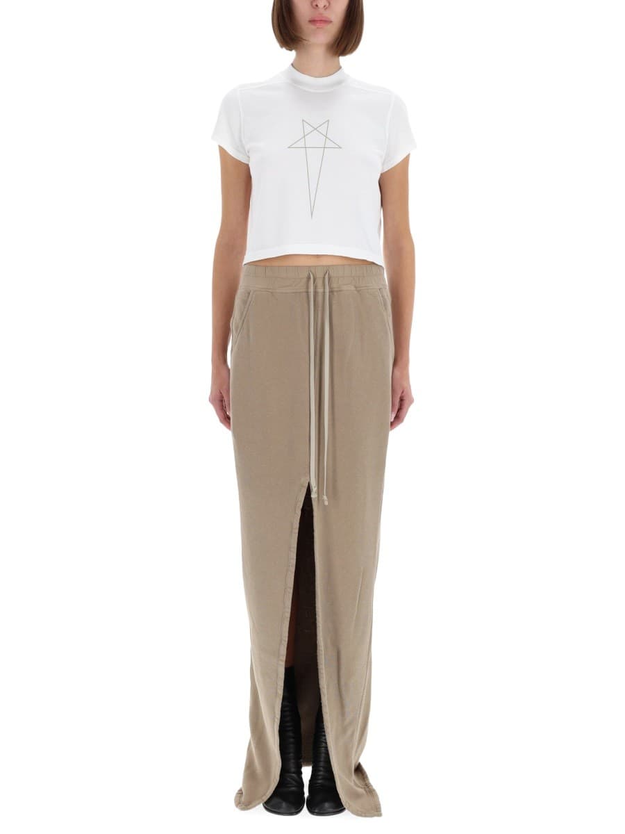 Rick Owens DRKSHDW "cropped Small" T-Shirt