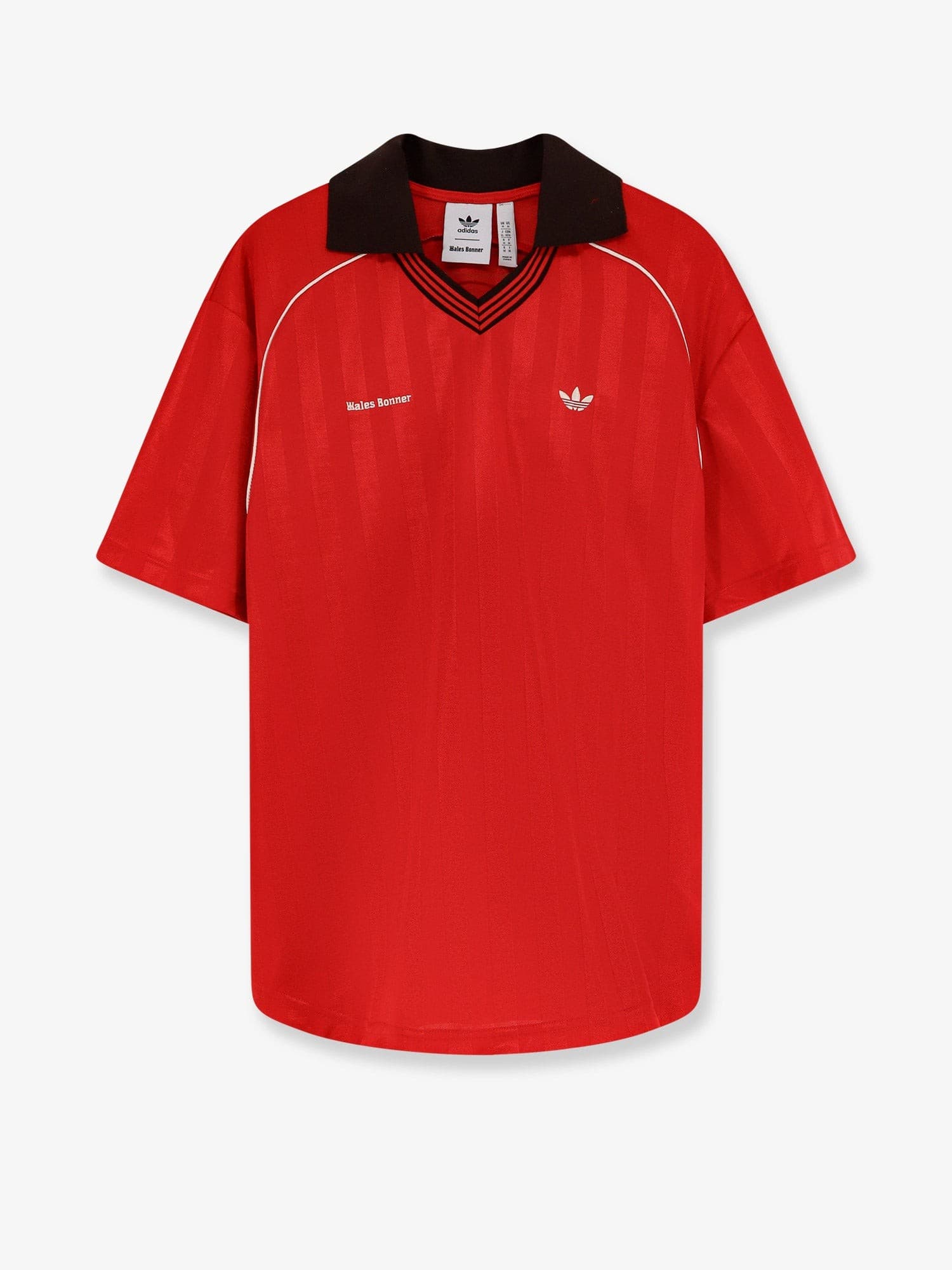 Adidas X Wales Bonner Nylon T-shirt with embroidered logo on the front
