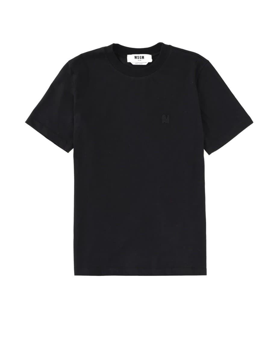 Msgm Monogram Logo T-Shirt