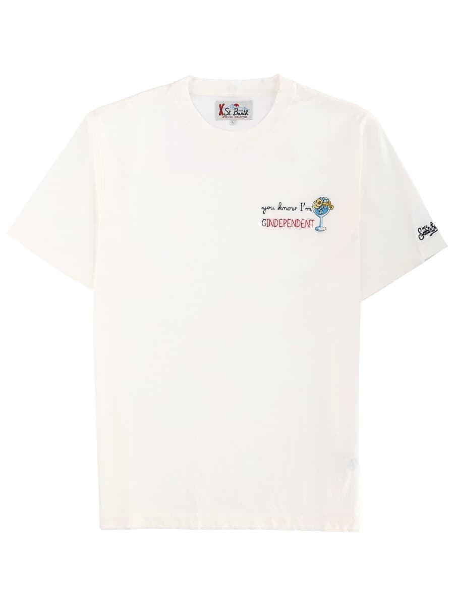 Mc2 Saint Barth T-Shirt with Print