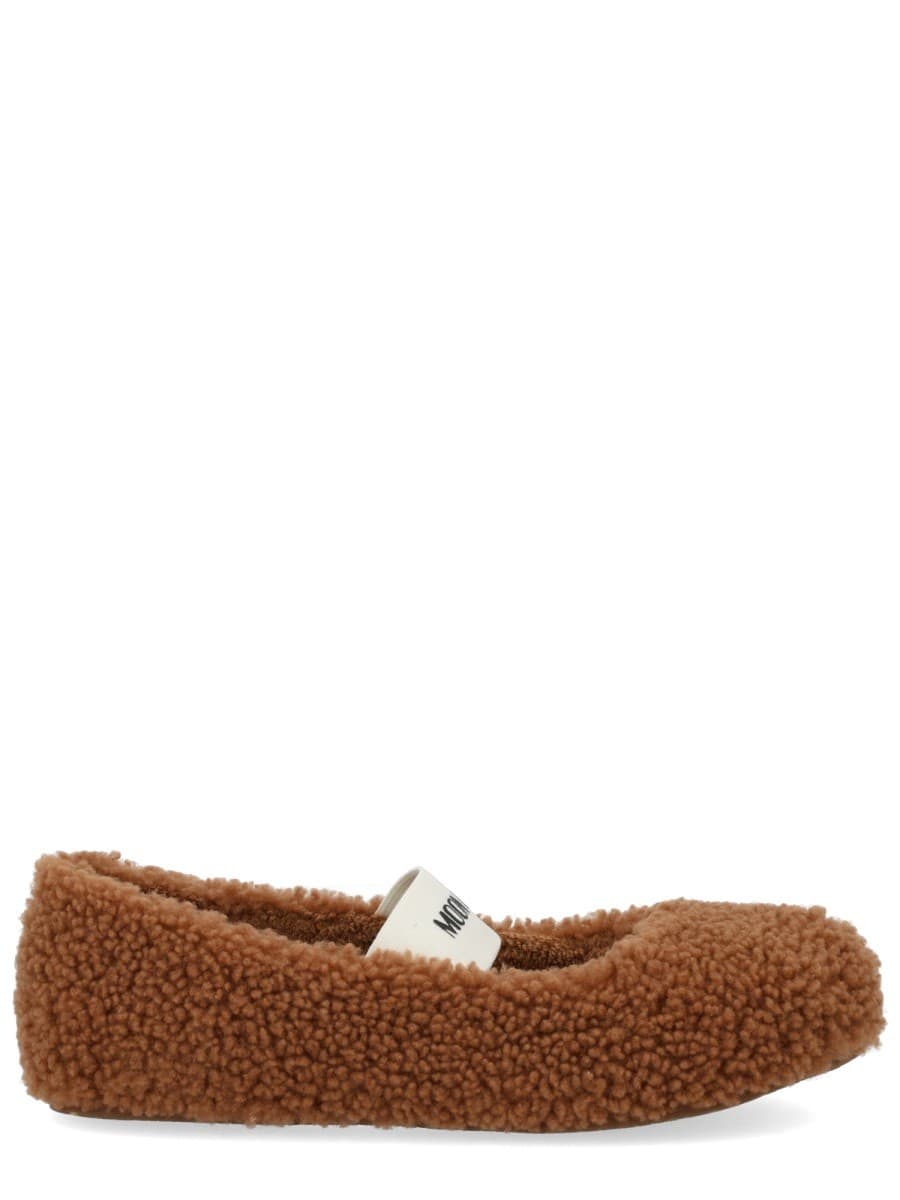 Moon Boot Shearling Ballerina