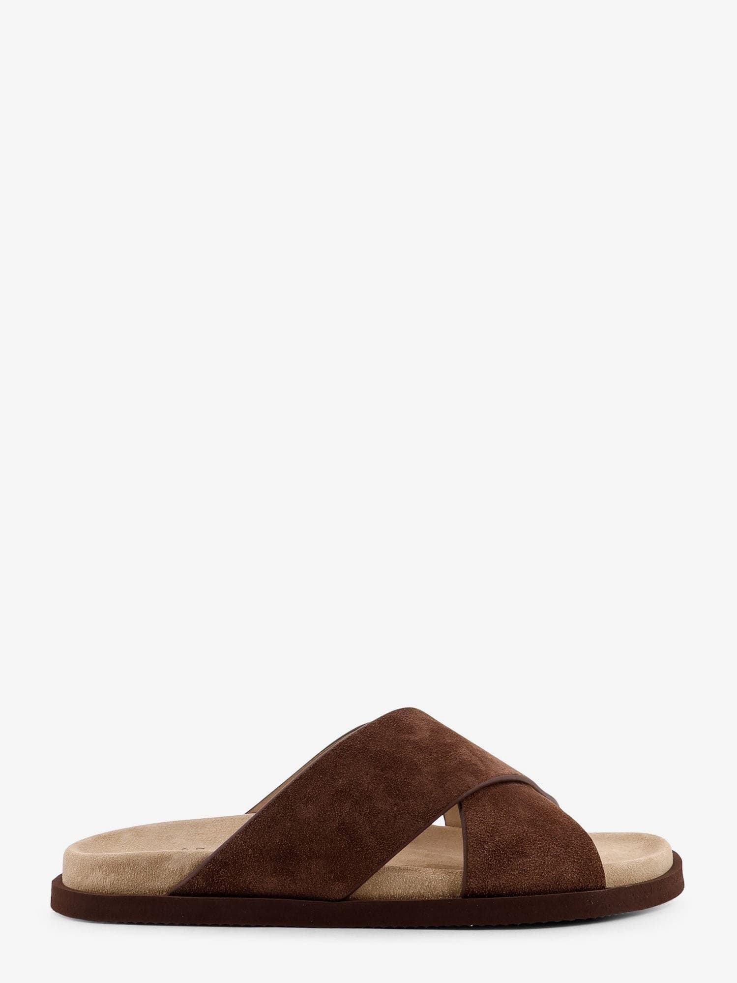 Brunello Cucinelli Low suede sandals